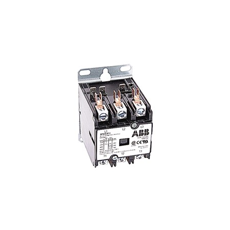 Abb NCNR/NRTV DP CONTACTOR 40 AMP, 3 - P N/O, 120VAC COIL,  DP40C3P-1
